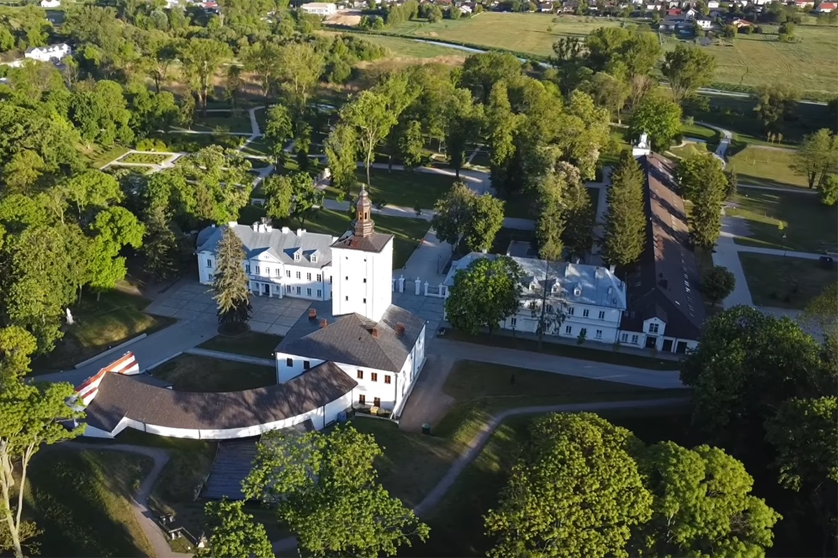 Pałac z lotu ptaka